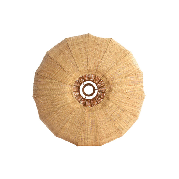 Light en Living Kap Ø50x21 cm RAFIKA raffia naturel