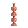 Kandelaar Ø10x35 cm CALDAS glans terra