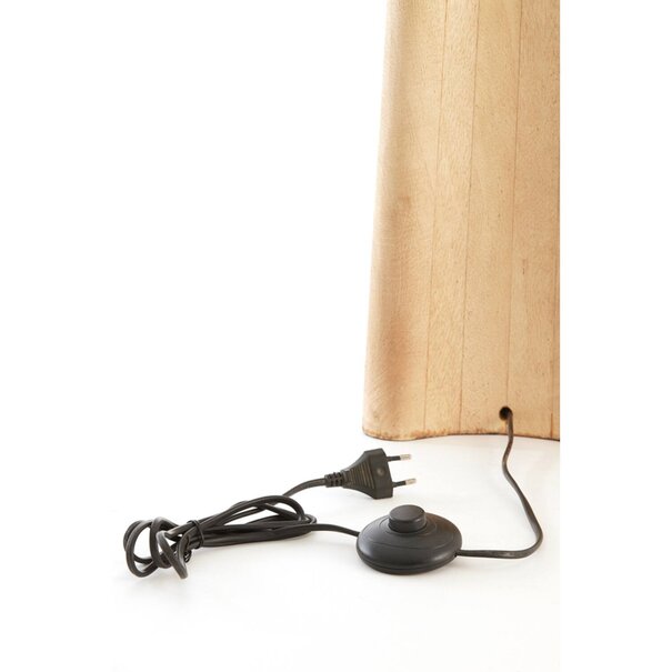 Light & Living Vloerlamp 23x23x125 cm NAVELLI hout mat naturel