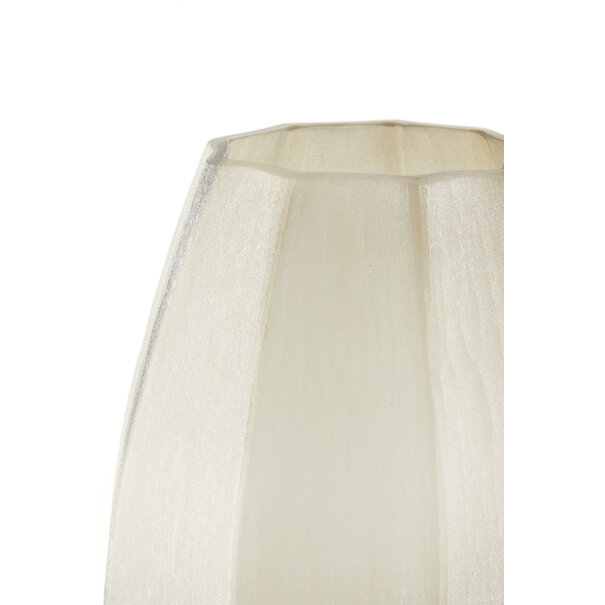 Light en Living Vaas Ø23x38 cm BRADLEY glas licht bruin