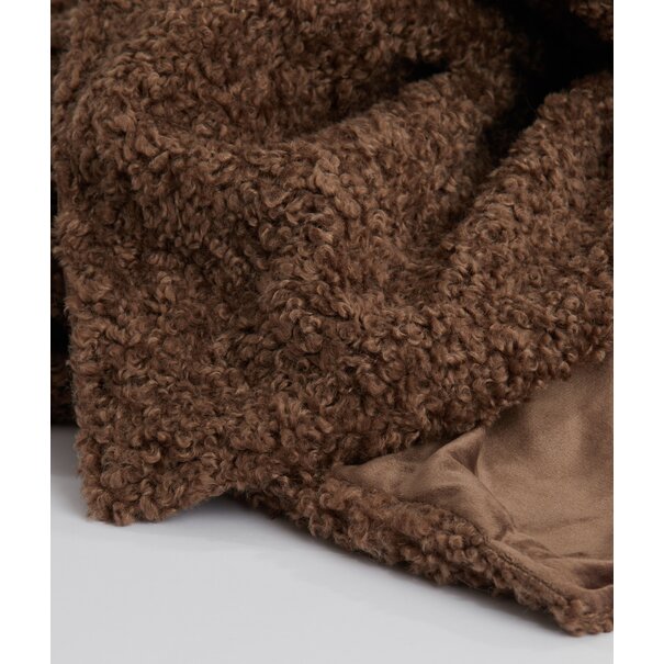 Light en Living Plaid 152x127 cm BODI bruin