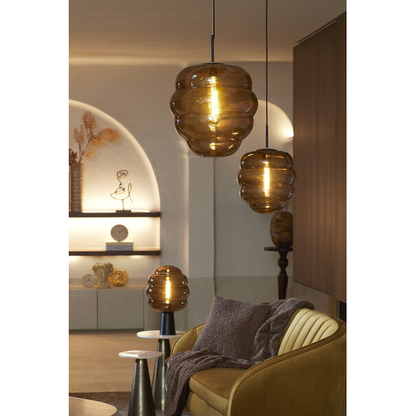 Light en Living Plaid 152x127 cm BODI bruin