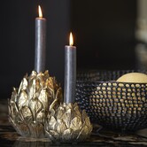 Kandelaar HESIODOS antiek  brons - diverse afmetingen