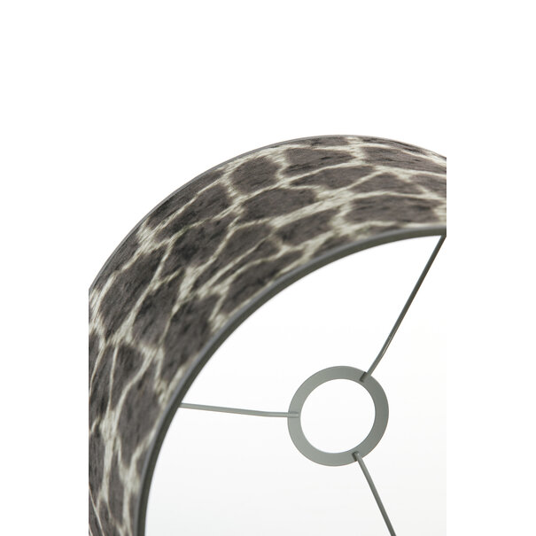 Light en Living Lampenkap cilinder MOSA bruin - Ø 40 cm