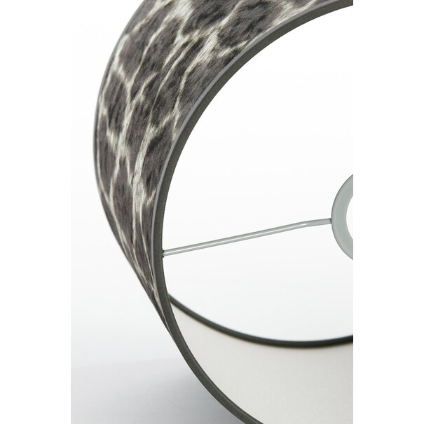 Light en Living Lampenkap cilinder MOSA bruin - Ø 40 cm