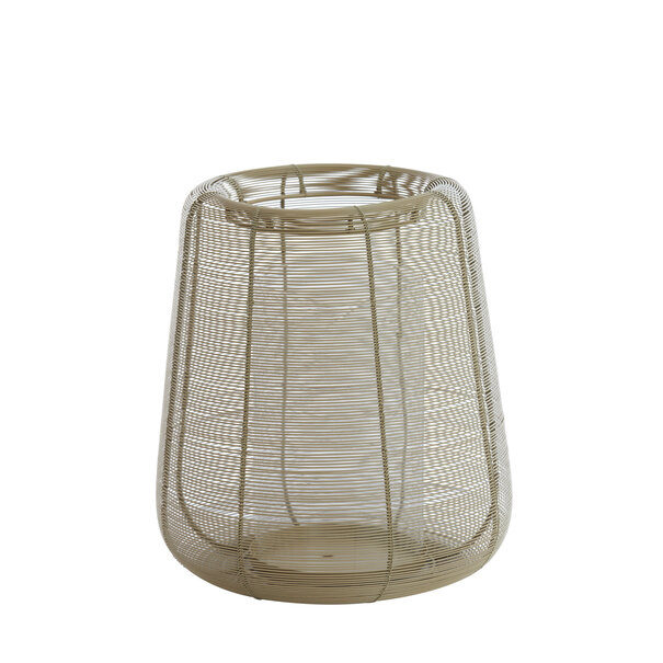 Light en Living Windlicht Ø32x35 cm ADETA mat zand
