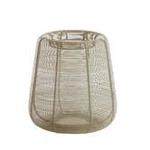 Windlicht Ø28x29 cm ADETA mat zand