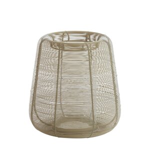 Windlicht Ø28x29 cm ADETA mat zand