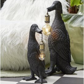 Tafellamp 23,5x23x48,5 cm DUCK zwart
