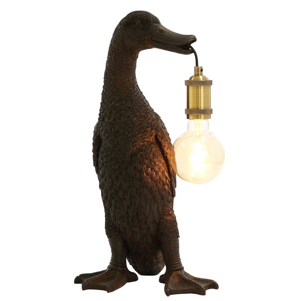 Light en Living Tafellamp 23,5x23x48,5 cm DUCK zwart