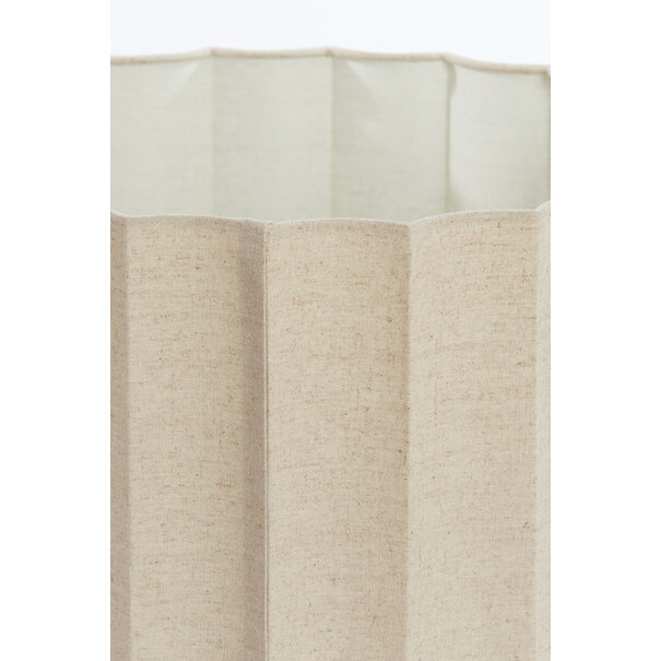 Light en Living Lampenkap cilinder 35-35-22 cm DISLI naturel