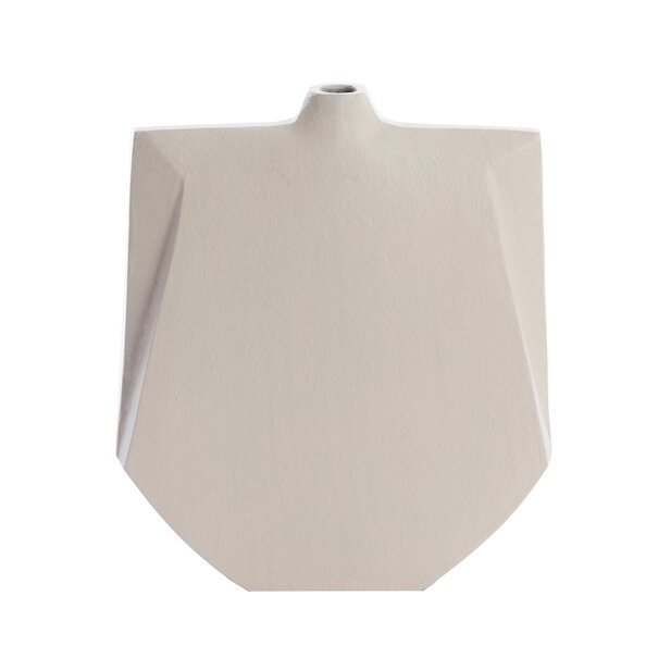 Light en Living Vaas deco 27,5x7x32,5 cm MAKAHA crème