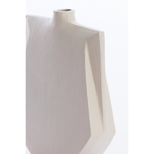 Light en Living Vaas deco 27,5x7x32,5 cm MAKAHA crème