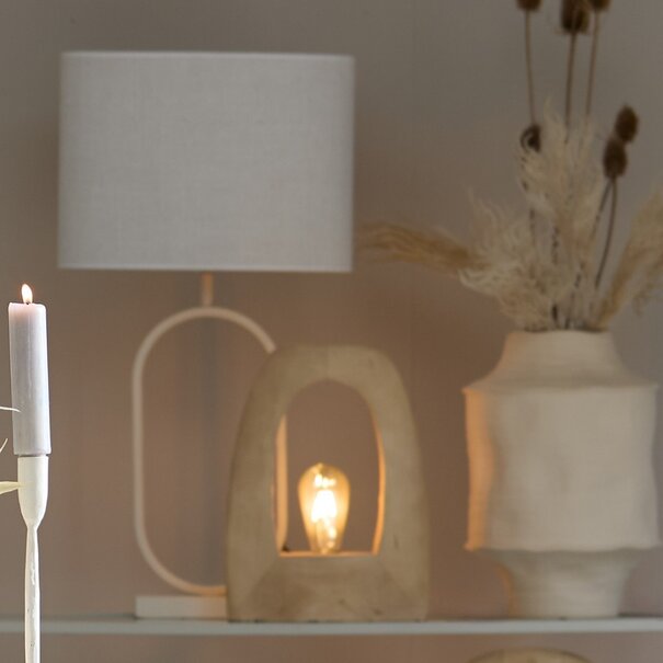 Light & Living Lampvoet 21x10x45 cm JAMIRI creme