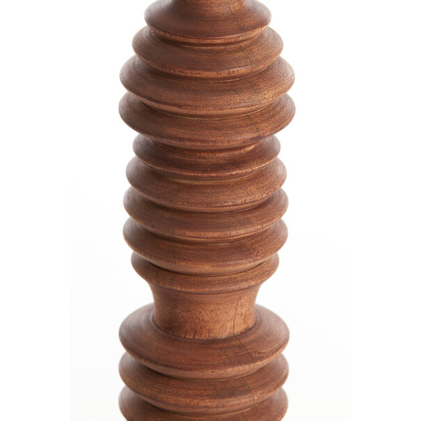 Light en Living Kandelaar Ø7,5x45,5 cm AFIFE hout  roodbruin