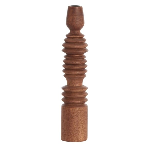Light en Living Kandelaar Ø7,5x36 cm AFIFE hout  roodbruin