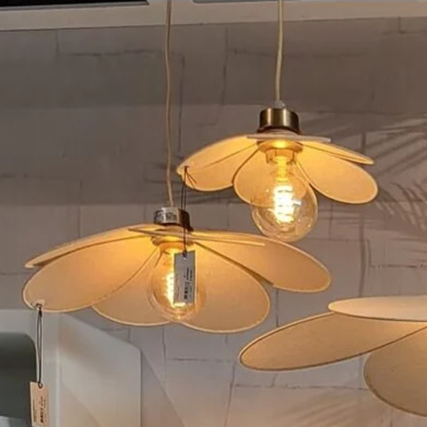 Light en Living Hanglamp Ø30,5x9 cm FYANO zand