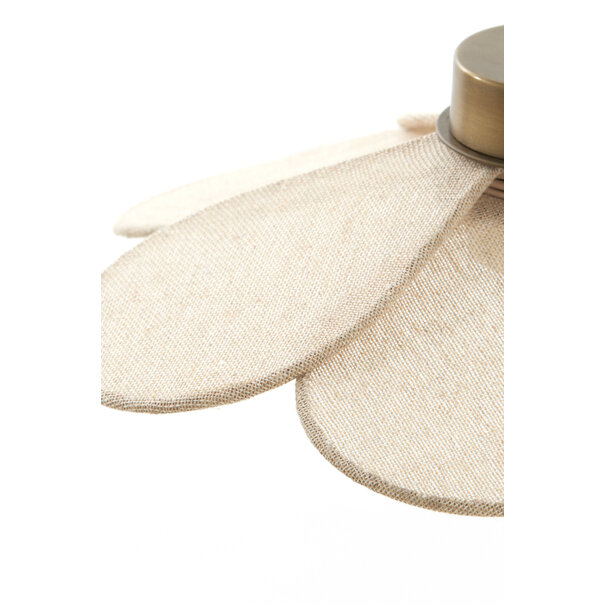 Light en Living Hanglamp Ø30,5x9 cm FYANO zand