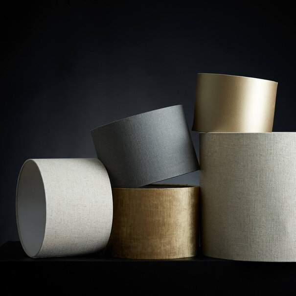 Light en Living Lampenkap cilinder 50-50-38 cm LIVIGNO naturel