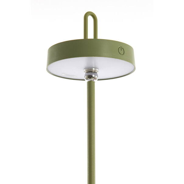 Light en Living Tafellamp LED Ø13x47 cm AMPEHA olijf  groen