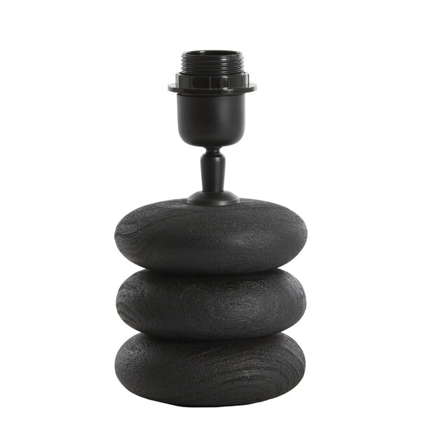 Light en Living Lampvoet Ø12x12 cm BUDONGO hout  zwart