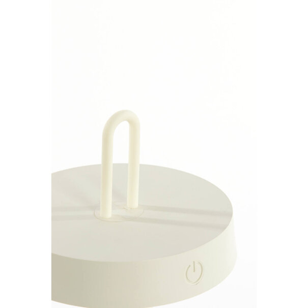 Light en Living Tafellamp LED Ø13x47 cm AMPEHA crème