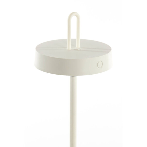 Light en Living Tafellamp LED Ø13x47 cm AMPEHA crème