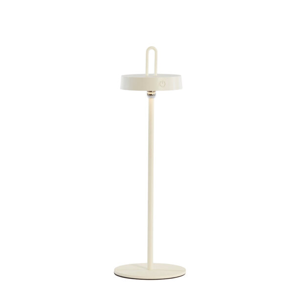 Light en Living Tafellamp LED Ø13x47 cm AMPEHA crème