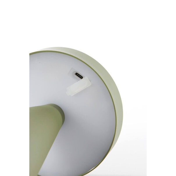 Light en Living Tafellamp LED Ø13x28,5 cm ANKENTA olijf groen