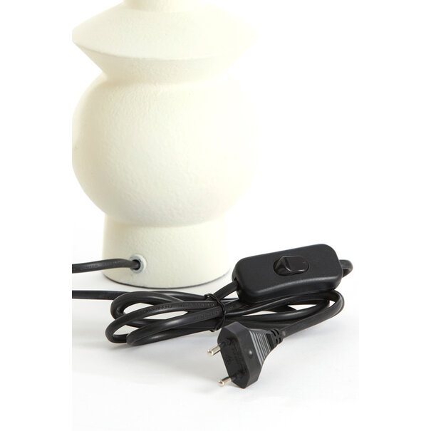 Light en Living Lampvoet Ø12x26 cm ESINO crème