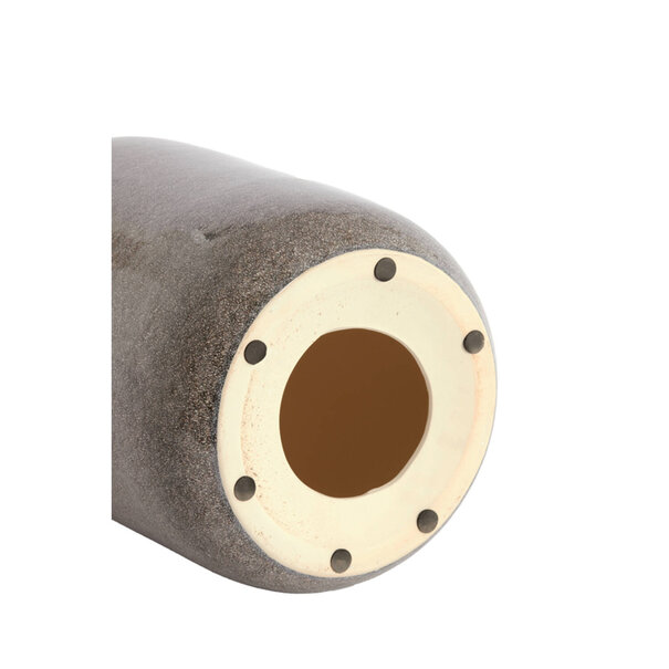 Light en Living Bijzettafel Ø34x46,5 cm FRANCA keramiek donker bruin