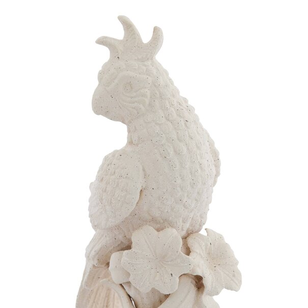 Light & Living Ornament 22,5x14x39 cm BIRD keramiek mat crème
