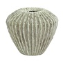 Vaas deco Ø32x28 cm CACTI shiny mint groen