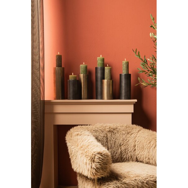 PTMD Kandelaar Jowad Antique Gold alu sheet  rib M