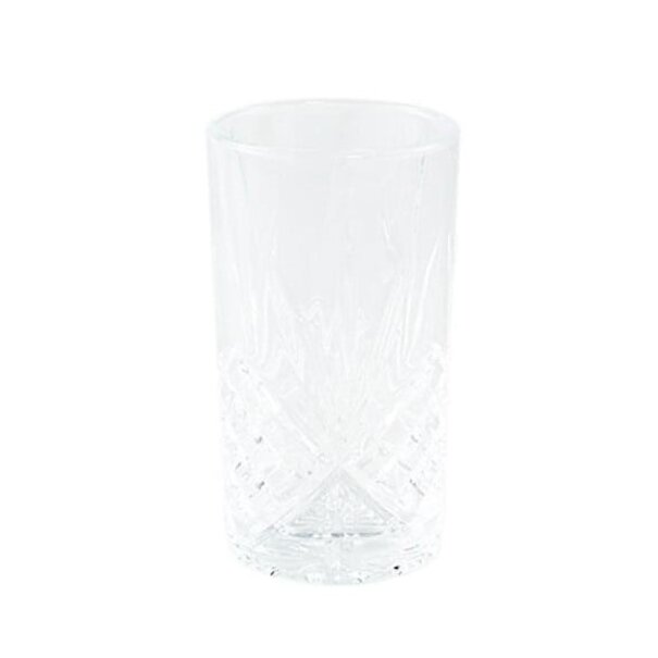 PTMD Longdrink glas Crystal clear rond - 6 stuks