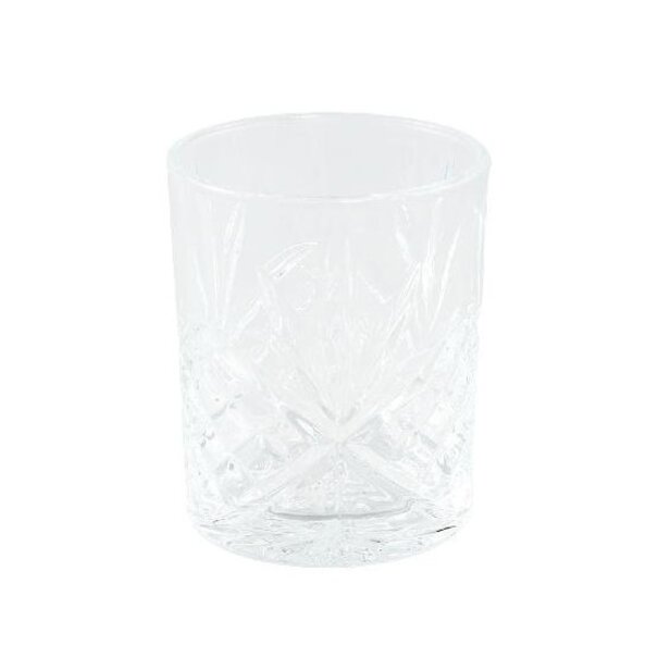 PTMD Whisky glas Crystal clear rond -  6 stuks