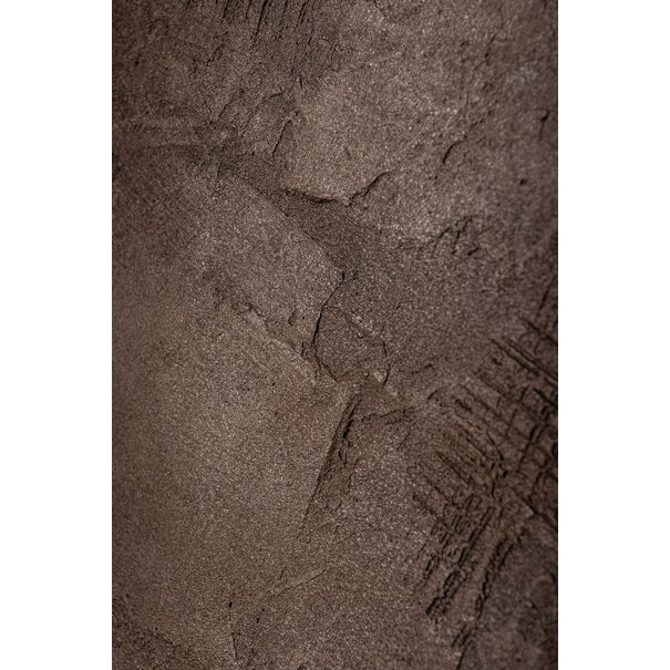 PTMD Schilderij Kemp Brown canvas rough round L