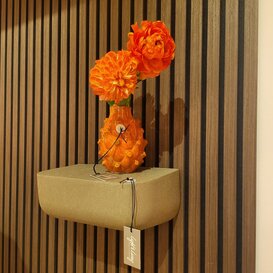 Wandplank 32,5x14x18 cm ADAWA glans crème