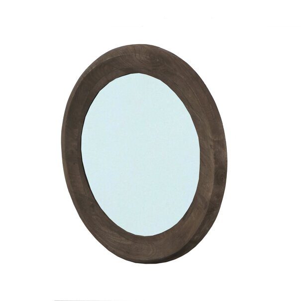 PTMD Spiegel Noam Bruin mango rond S