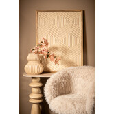 Wandpaneel Elasah hexagon creme