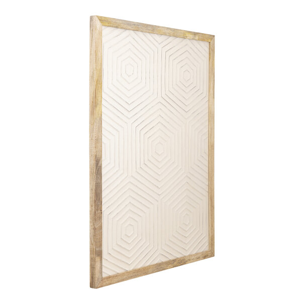 PTMD Wandpaneel Elasah hexagon creme