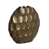 Vaas deco 40X11X41 cm ORLAN goud