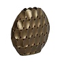 Vaas deco 32X9X33 cm ORLAN goud