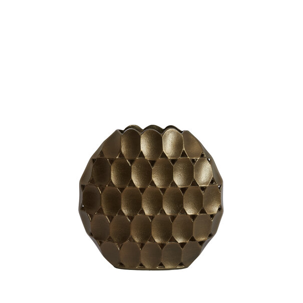 Light en Living Vaas deco 32X9X33 cm ORLAN goud