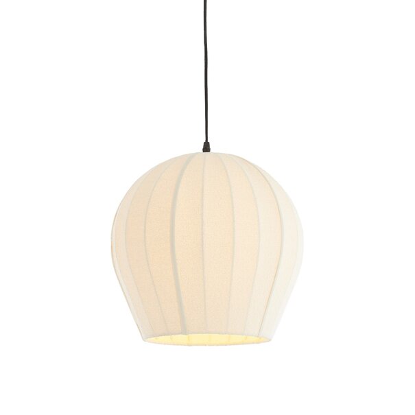 Light en Living Hanglamp Ø35X33 cm ZAGORI bouclé creme