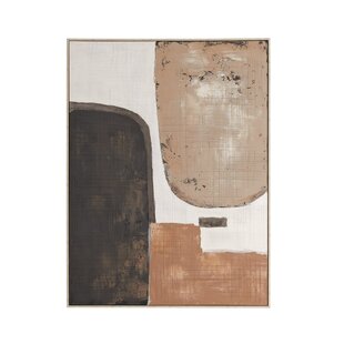 Wandornament 90X3X120 cm ZIRELLE creme+zand+bruin