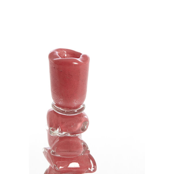 Light en Living Kandelaar Ø11,5X29,5 cm ESTINA rood