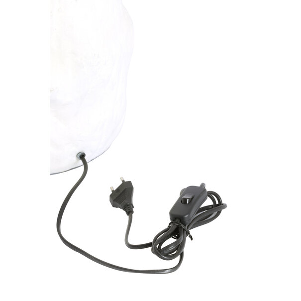 Light en Living Lampvoet 25X20X36 cm MAVELLE crème