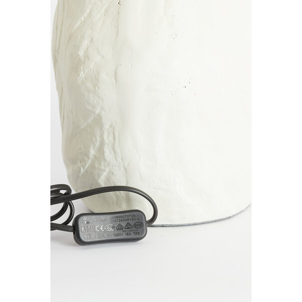 Light en Living Lampvoet 25X20X36 cm MAVELLE crème