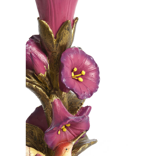 Light en Living Kandelaar 11x10x28,5 cm LAMOS pink